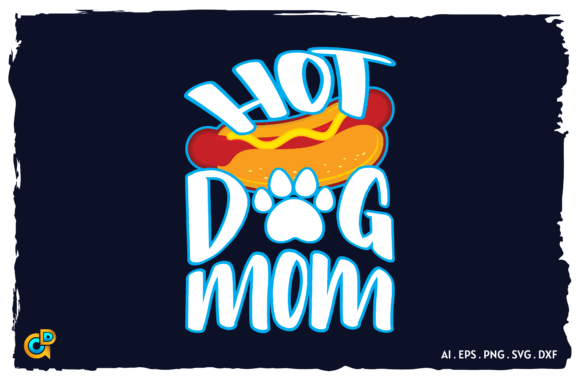 Hot Dog Mom: A Designer's Take on This Playful Embroidery Design